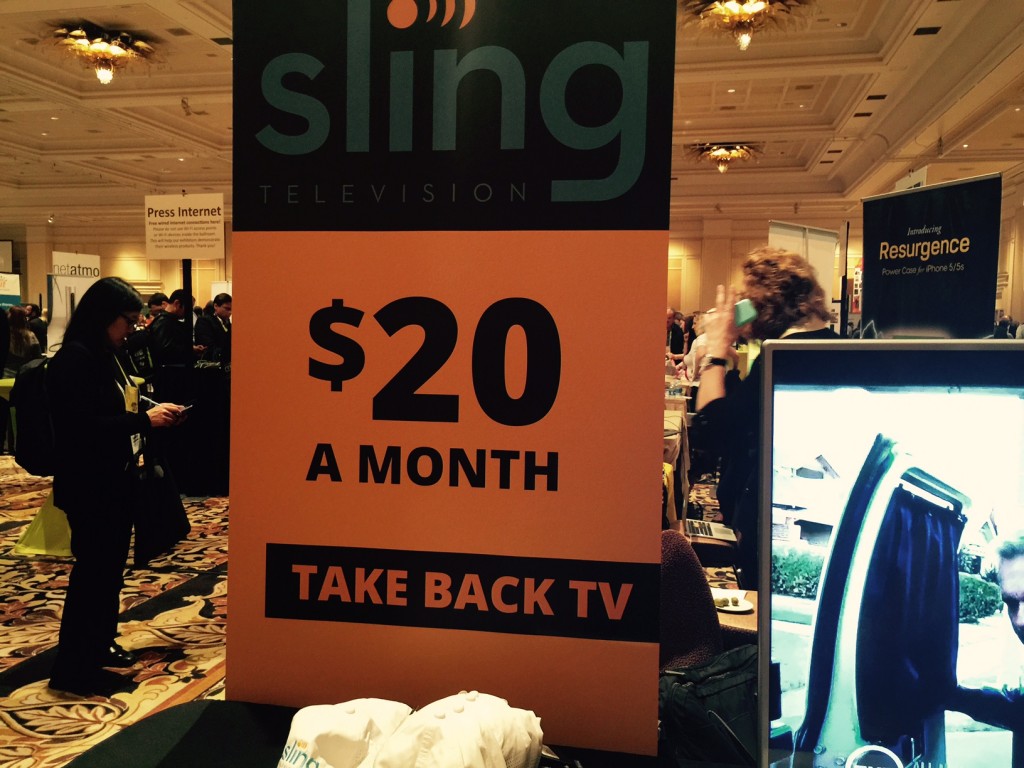 Sling Dish TV CES 2015