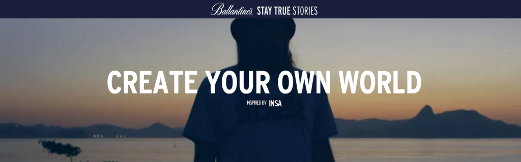ballantine's stay true stories largest gif ever
