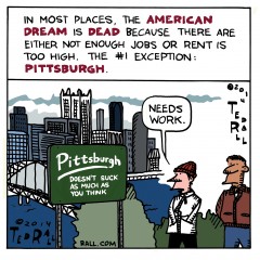 Ted Rall: To Pittsburgh With Love [toon]